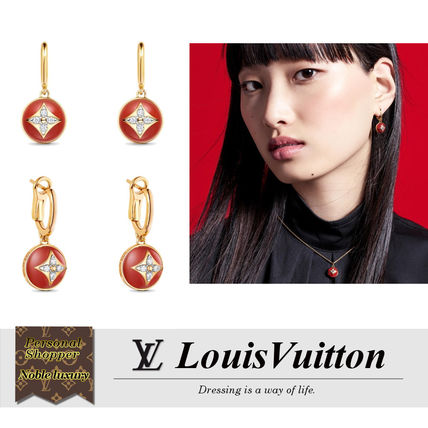 Louis Vuitton 2020 SS Casual Style Party Style 18K Gold Office Style Elegant Style Q96899 