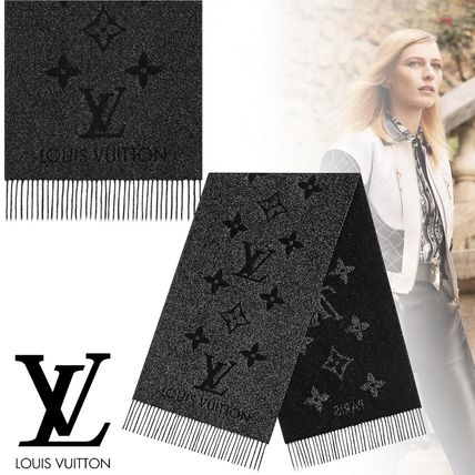 Louis Vuitton MONOGRAM Reykjavik Sparkle Scarf M73888 