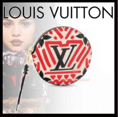Louis Vuitton 2020 21AW Flower Patterns Monogram Coin Cases 