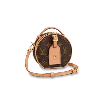 Louis Vuitton Monogram 2WAY Leather Crossbody Logo Shoulder Bags M44699 