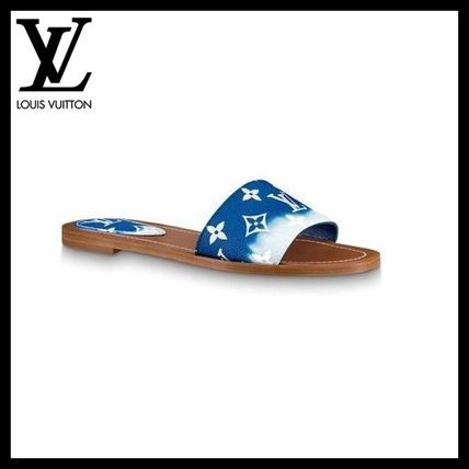 Louis Vuitton 2020 SS Lv Escale Lock It Flat Mules 1A7TO5 