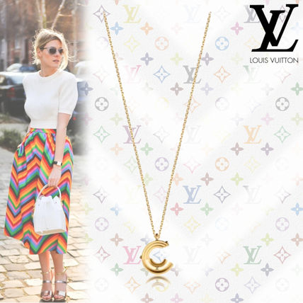 Louis Vuitton Lv  Me Necklace Letter F M61058 