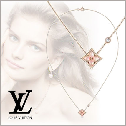 Louis Vuitton 2020 SS Casual Style Flower Party Style 18K Gold Elegant Style Q93612 