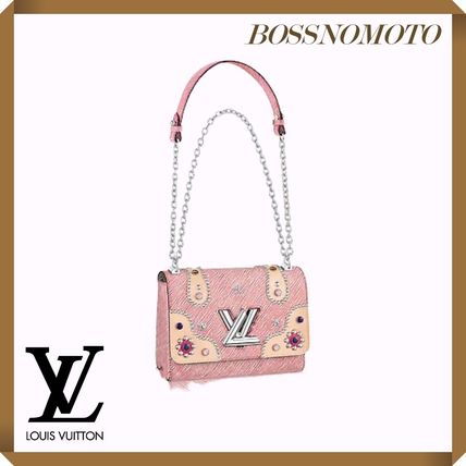 Louis Vuitton TWIST 2020 SS Casual Style Bag in Bag Plain Leather Party Style M54444 