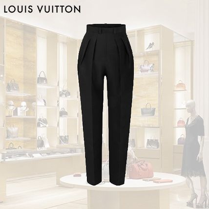Louis Vuitton Casual Style Street Style Plain Elegant Style Pants 