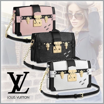 Louis Vuitton EPI 2020 SS Casual Style 2WAY Chain Leather Elegant Style Crossbody Logo M52151 M53052 M53191 