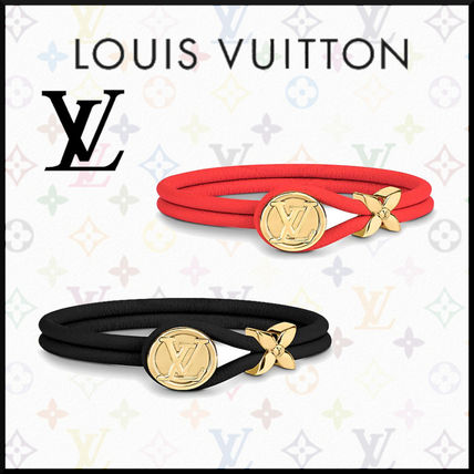 Louis Vuitton MONOGRAM Casual Style Leather Elegant Style Bracelets M6678F M6599F 