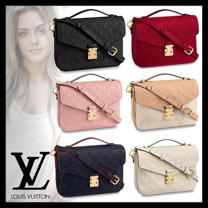 Louis Vuitton 2019 SS Monogram 2WAY Leather Crossbody Shoulder Bags 