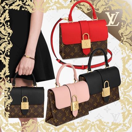 Louis Vuitton MONOGRAM Monogram Casual Style 2WAY Bi color Leather Party Style 