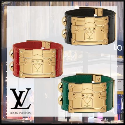 Louis Vuitton 2019 20AW Casual Style Blended Fabrics Leather Party Style M6199F M6198F M6197F 