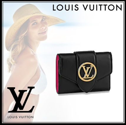 Louis Vuitton 2020 SS Calfskin Leather Folding Wallets M69175 