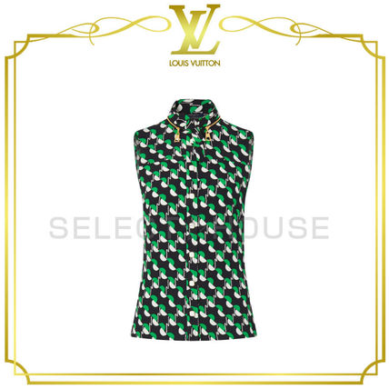 Louis Vuitton 2020 SS Silk Sleeveless Medium Tanks  Camisoles 1A7SPA 1A7SP 