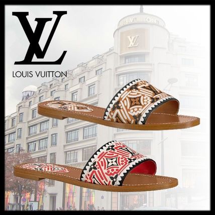 Louis Vuitton 2020 21AW Casual Style Mules Logo Sandals 1A85AU 1A85BO 