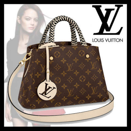 Louis Vuitton Monogram Leather Totes M45311 