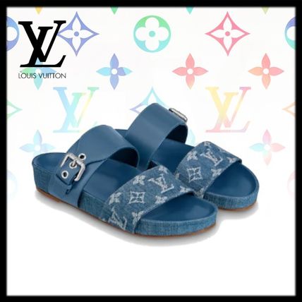 Louis Vuitton 2020 21AW Bom Dia Flat Mule 1A7RBZ 