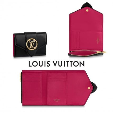 Louis Vuitton PONT NEUF 2020 21AW Plain Folding Wallet Logo Folding Wallets M69175 