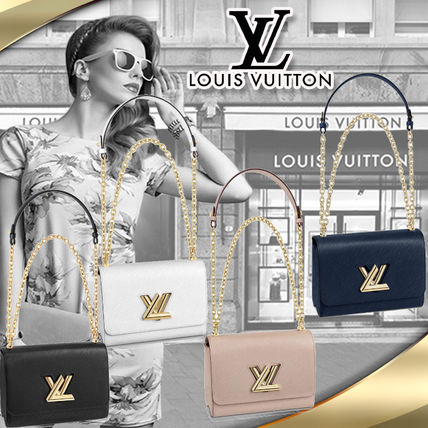 Louis Vuitton TWIST 2020 SS Calfskin Plain Leather Shoulder Bags M53090 M54804 M55513 M53754 