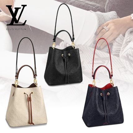 Louis Vuitton MONOGRAM EMPREINTE 2020 SS Monogram Casual Style Leather Elegant Style Handbags M45307 M45306 M45256 