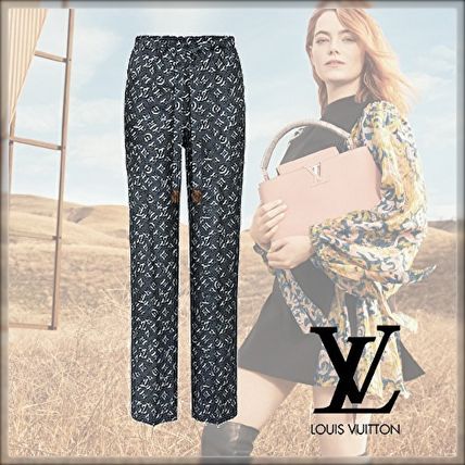 Louis Vuitton 2020 Cruise Monogram Shadow Pyjama Trousers 1A639W 