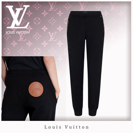 Louis Vuitton 2020 SS Monogram Casual Style Cashmere Silk Nylon Blended Fabrics