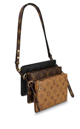 Louis Vuitton 2020 SS Monogram Casual Style Unisex Plain Leather Elegant Style 