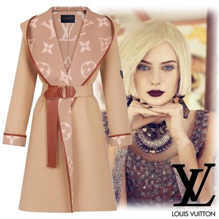 Louis Vuitton 2020 Cruise Hooded Wrap Coat 1A60YW 