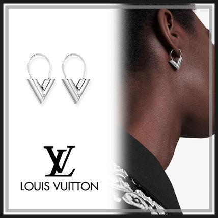 Louis Vuitton V Earrings M63199 