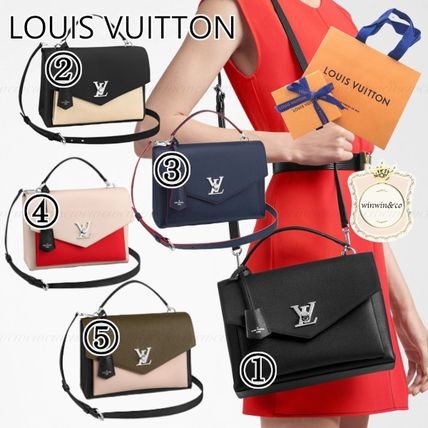 Louis Vuitton 2WAY Leather Elegant Style Shoulder Bags 