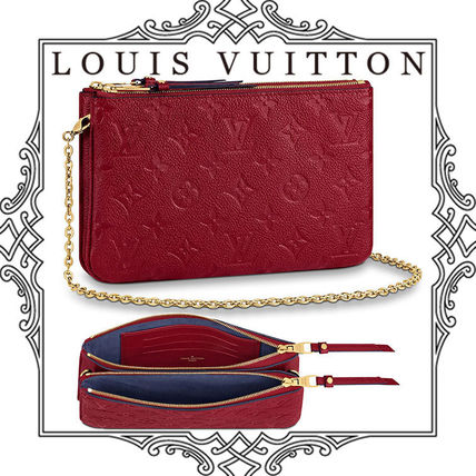 Louis Vuitton MONOGRAM 2019 20AW Double Zip Pochette M68574 