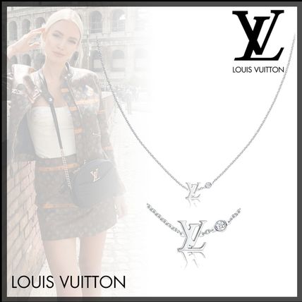 Louis Vuitton Idylle Blossom Lv Pendant White Gold And Diamond Q93653 