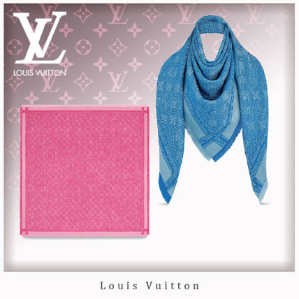 Louis Vuitton MONOGRAM 2019 20AW Neo Pop Monogram Shawl M76081 M76080 