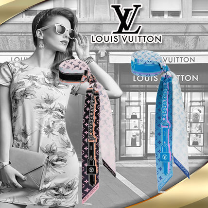 Louis Vuitton Casual Style Silk Office Style Elegant Style M76351 