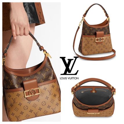 Louis Vuitton 2020 21AW Monogram Unisex Canvas 3WAY Purses Crossbody Bucket Bags 