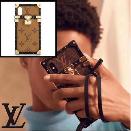 Louis Vuitton MONOGRAM 2020 SS Monogram Leather Silicon iPhone X iPhone XS M62619 M62618 