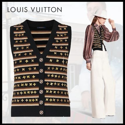 Louis Vuitton Sleeveless Cardigan Vest 1A7T2X 