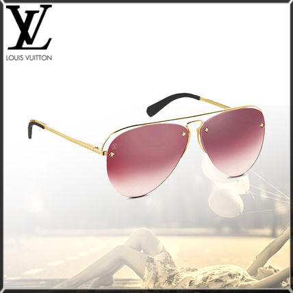 Louis Vuitton MONOGRAM Street Style Sunglasses Z1044W 