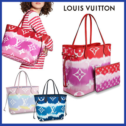 Louis Vuitton MONOGRAM 2020 SS Tropical Patterns Casual Style Unisex Canvas Blended Fabrics 