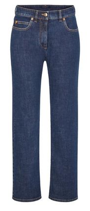 Louis Vuitton 2020 21AW Denim Plain Cotton Long Logo Jeans 