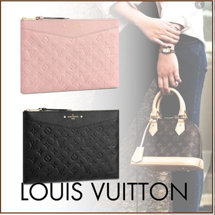 Louis Vuitton MONOGRAM EMPREINTE Clutches M62938 M62937 