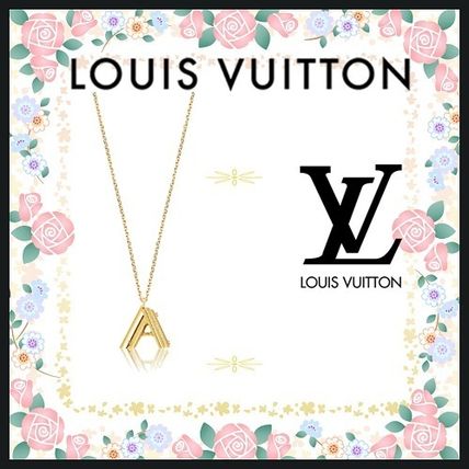 Louis Vuitton Lv  Me Necklace Letter F M61056 