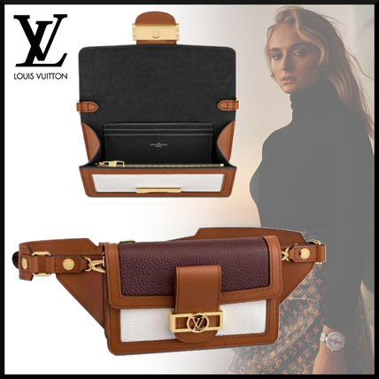Louis Vuitton BUMBAG 2020 SS Monogram Unisex 3WAY Plain Leather Crossbody Logo M58881 