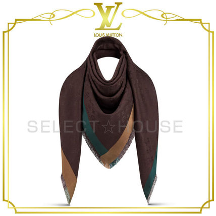 Louis Vuitton 2020 SS On The Edge Monogram Shawl M76465 