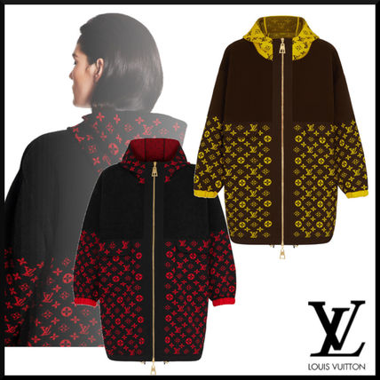 Louis Vuitton MONOGRAM 2020 21AW Other Plaid Patterns Monogram Casual Style Unisex Wool 1A8374 1A837B 