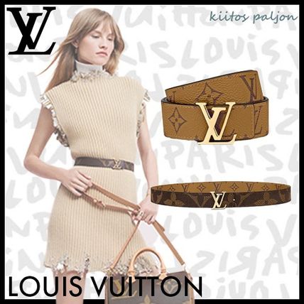 Louis Vuitton MONOGRAM Monogram Leather Belts M0149V 