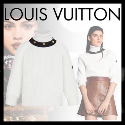 Louis Vuitton 2020 21AW Casual Style Wool Cropped Plain Office Style Elegant Style 