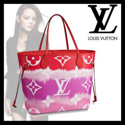 Louis Vuitton Monogram Leather Totes M45127 