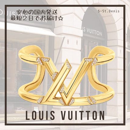 Louis Vuitton 2020 21AW Casual Style Blended Fabrics Party Style 18K Gold Q95931 