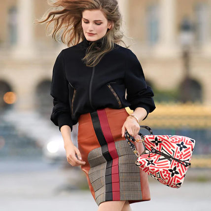 Louis Vuitton NEONOE 2020 21AW Monogram 2WAY Leather Office Style Elegant Style M45362 