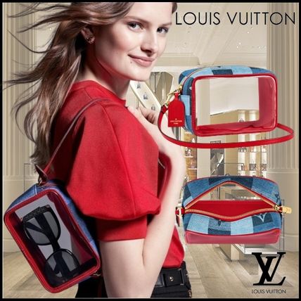 Louis Vuitton 2020 SS Monogram Unisex Logo Pouches  Cosmetic Bags 