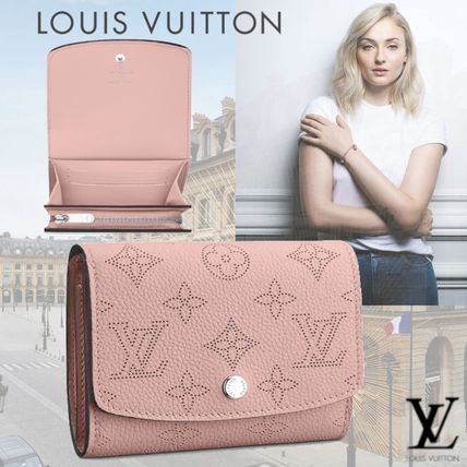 Louis Vuitton MAHINA 2019 SS Iris Compact Wallet M62541 